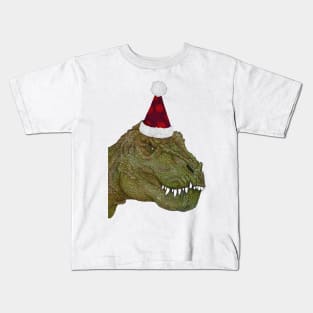 Christmas Dino Kids T-Shirt